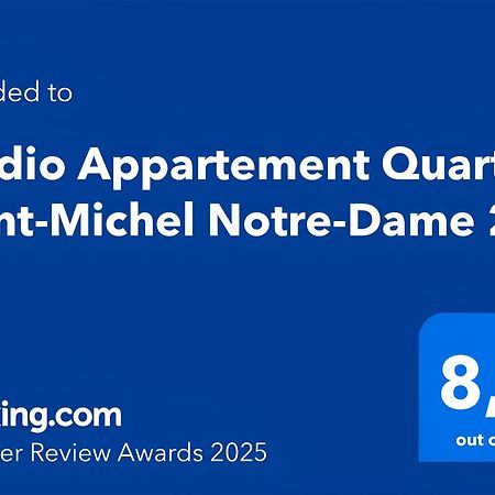 Studio Appartement Quartier Saint-Michel Notre-Dame 2 Free Netflix Paris Exterior foto